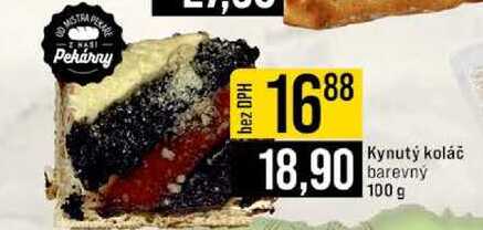 Kynutý koláč barevný 100 g 