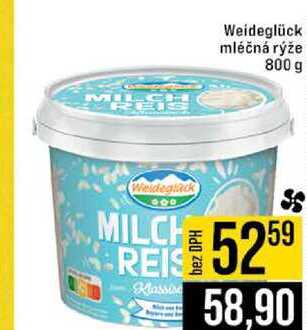Weideglück mléčná rýže 800 g 