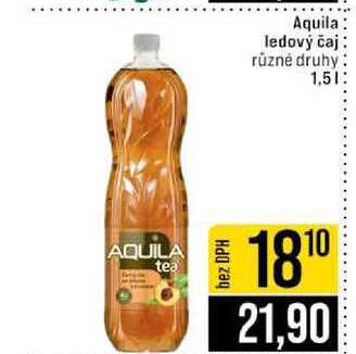 Aquila ledový čaj různé druhy 1,5l