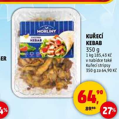 KUŘECÍ KEBAB, 350 g