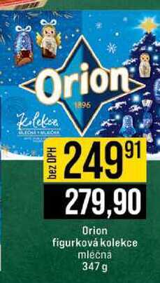 Orion figurková kolekce mlečna 347 g