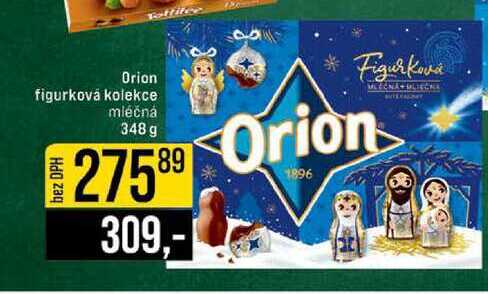 Orion figurková kolekce mléčná 348 g
