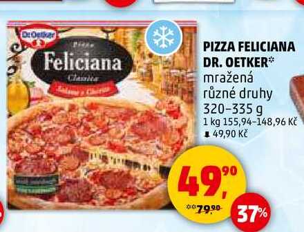 PIZZA FELICIANA DR. OETKER, 320-335 g 