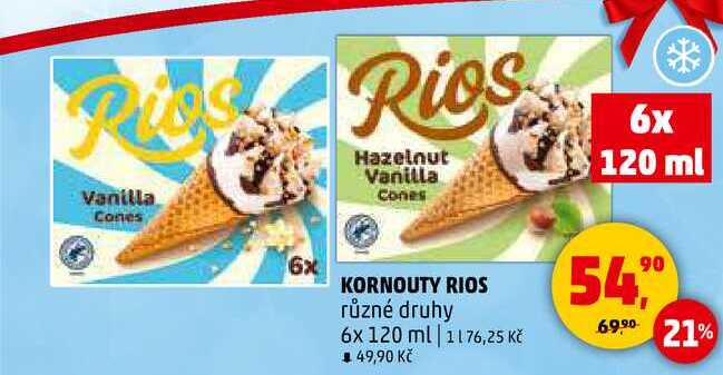 KORNOUTY RIOS, 6x 120 ml 