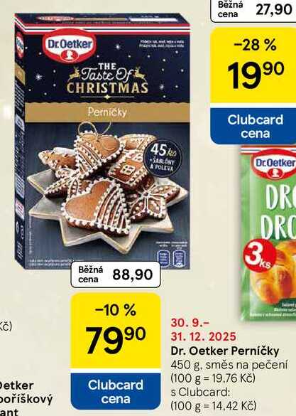 Dr. Oetker Perníčky, 450 g, směs na pečení