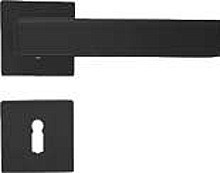 COBRA ROZETOVÉ DVEŘNÍ KOVÁNÍ GYES-S BB MATNÁ ČERNÁ