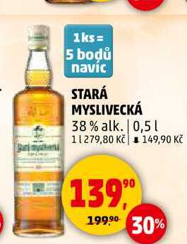 STARÁ MYSLIVECKÁ, 0,5 l