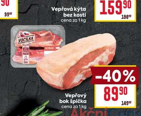 Vepřový bok špička cena za 1 kg