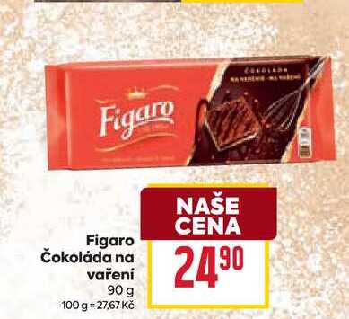 Figaro Čokoláda na vaření 90 g 
