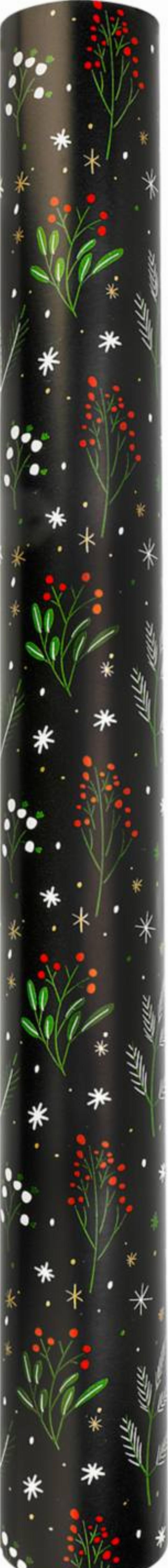 Balicí papír černé větvě