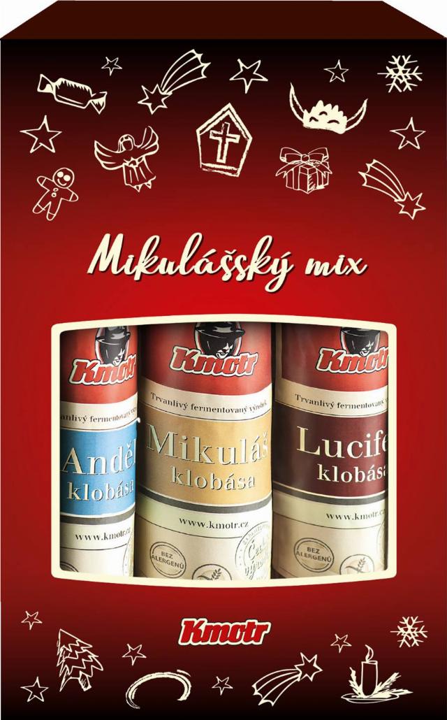Kmotr Mikkulášský mix Kolekce klobás