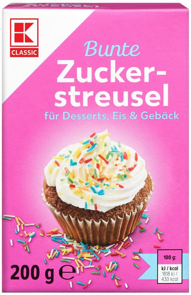 K-Classic Cukr - barevný posyp