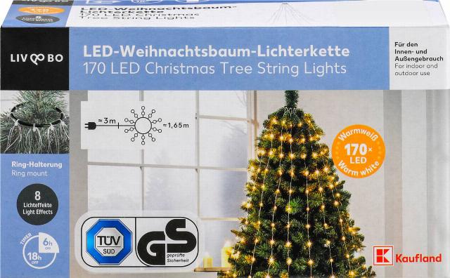 LIV & BO LED světelný řetěz teple bílá