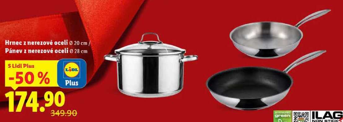 Hrnec z nerezové oceli/Pánev z nerezové oceli