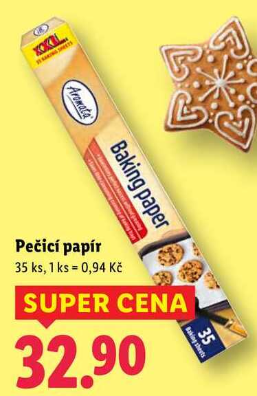 Pečicí papír, 35 ks