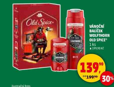 VÁNOČNÍ BALÍČEK WOLFTHORN OLD SPICE, 1 ks 