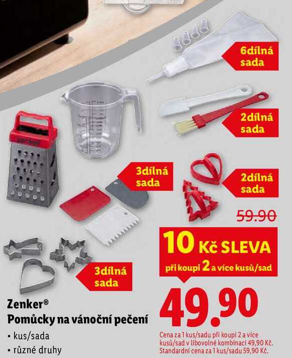 Zenker Pomůcky na vánoční pečení 