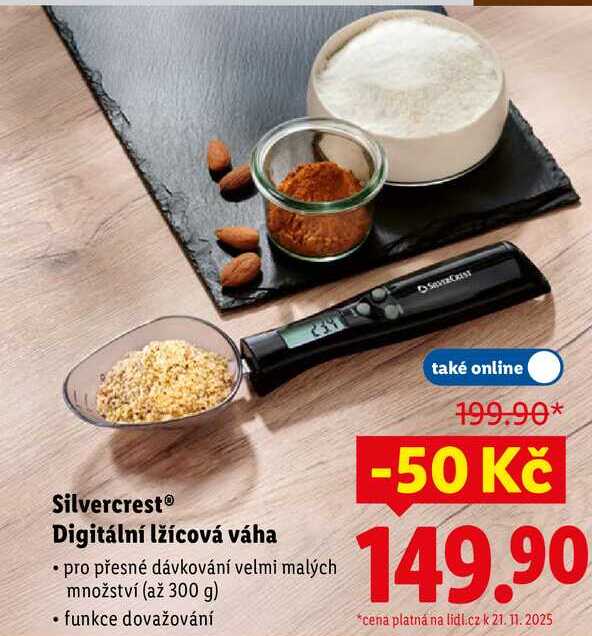Silvercrest Digitální lžícová váha 