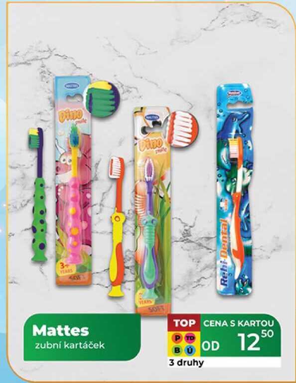 Mattes zubní kartáček 1 ks