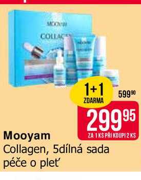 Mooyam Collagen, 5dílná sada péče o pleť