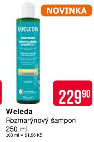 Weleda Rozmarýnový šampon 250 ml 