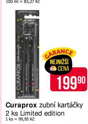 Curaprox zubní kartáčky 2 ks Limited edition 