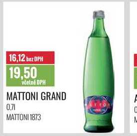 MATTONI GRAND 0,7l