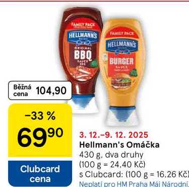 Hellmann's Omáčka, 430 g 