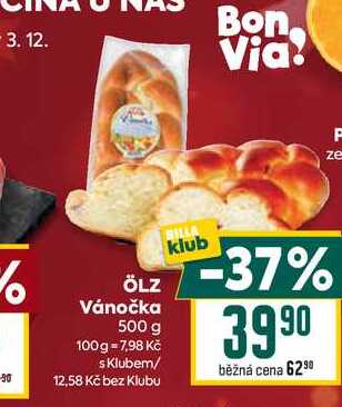 ÖLZ Vánočka 500 g 