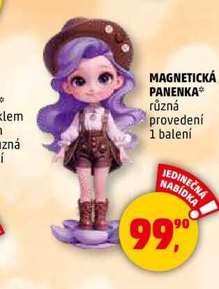 MAGNETICKÁ PANENKA, 1 balení