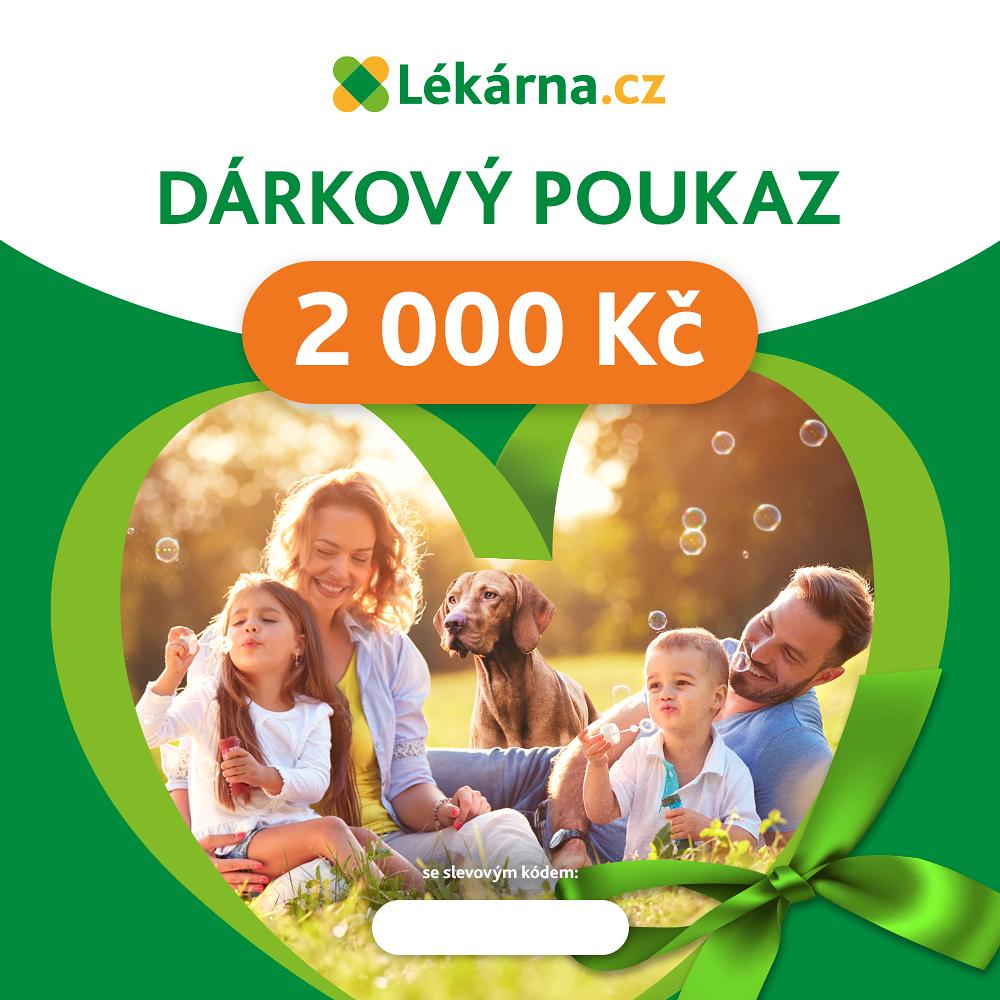 Elektronický dárkový poukaz v hodnotě 2000 Kč