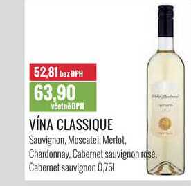 VÍNA CLASSIQUE 0,75l