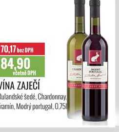 VÍNA ZAJEČÍ 0,75l