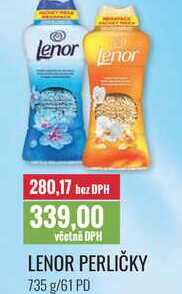 LENOR PERLIČKY 735 g/61 PD 