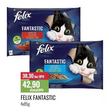 FELIX FANTASTIC 4x85g 