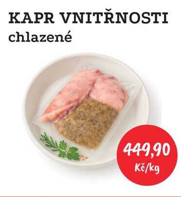 KAPR VNITŘNOSTI chlazené 1kg 