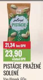 PISTÁCIE PRAŽENÉ SOLENÉ 60g