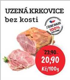 UZENÁ KRKOVICE bez kosti 100g