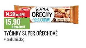 TYČINKY SUPER OŘECHOVÉ 35g
