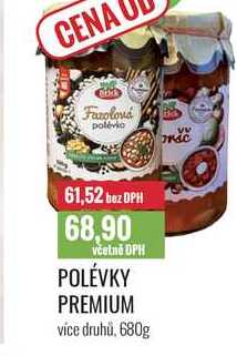 POLÉVKY PREMIUM 680g