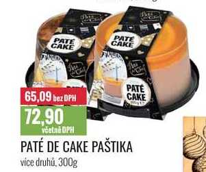 PATÉ DE CAKE PAŠTIKA 300g