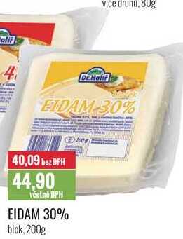 EIDAM 30% blok, 200g