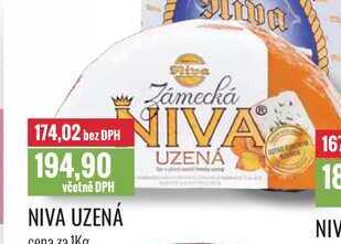 NIVA UZENÁ cena za 1kg