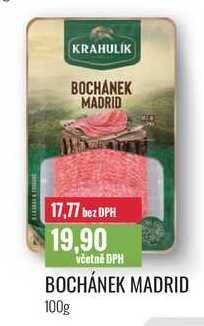 BOCHÁNEK MADRID 100g 