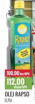 OLEJ RAPSO 0,75l