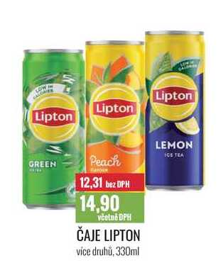 ČAJE LIPTON 330ml