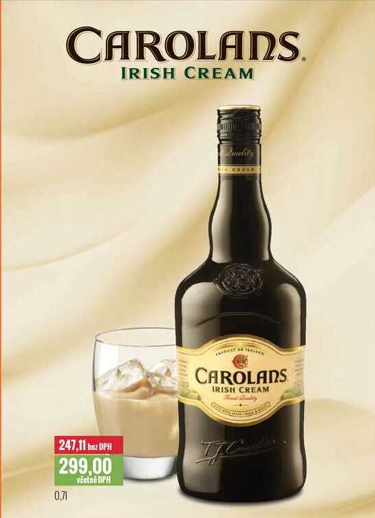 CAROLANS IRISH CREAM 0,7l