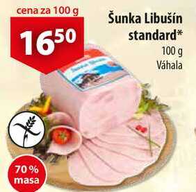 Šunka Libušín standard, 100 g