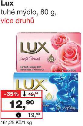 Lux tuhé mýdlo, 80 g