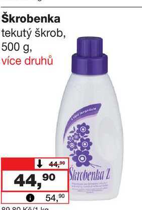 Škrobenka tekutý škrob, 500 g